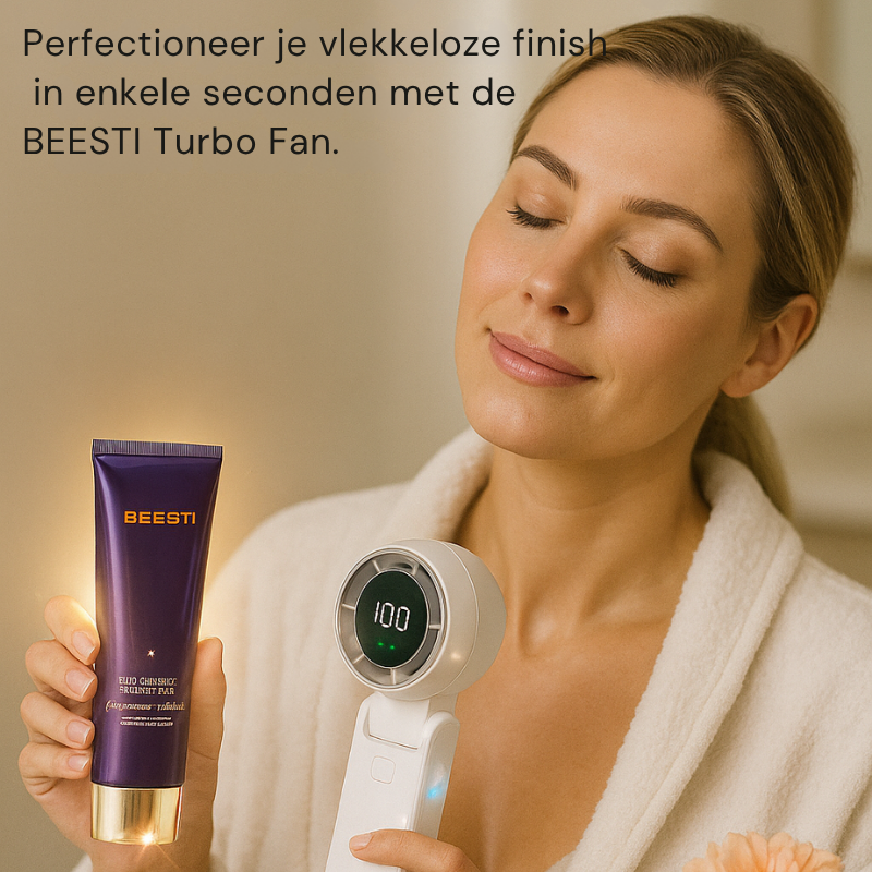 Oplaadbare Turbo Handventilator